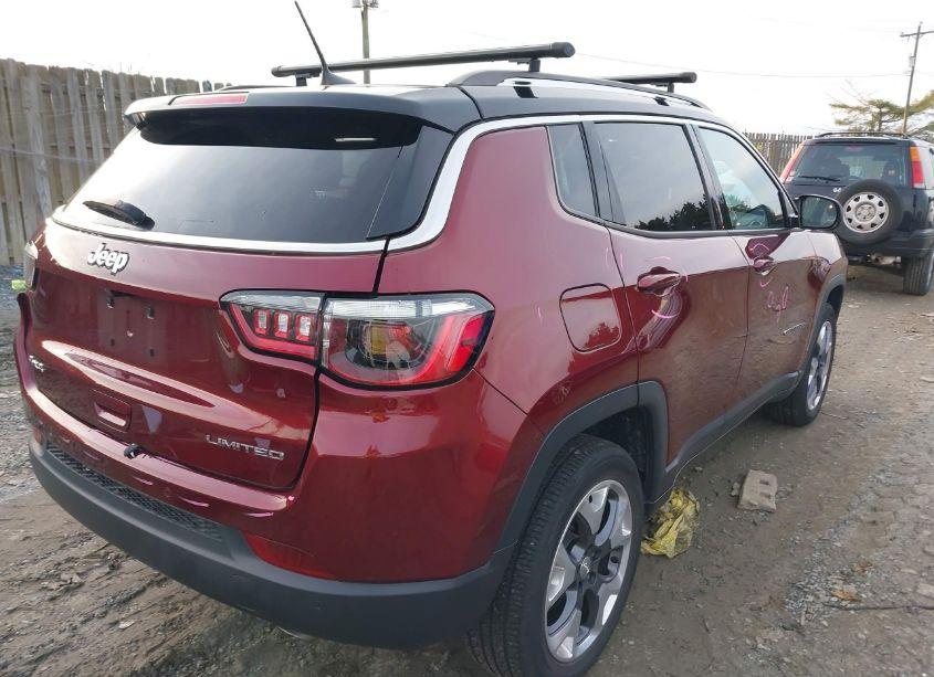 Photo 4 of 2021 Jeep Compass LIMITED 4X4 (VIN 3C4NJDCB8MT547324)