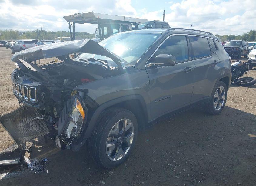 Photo 2 of 2021 Jeep Compass LIMITED 4X4 (VIN 3C4NJDCB8MT561367)