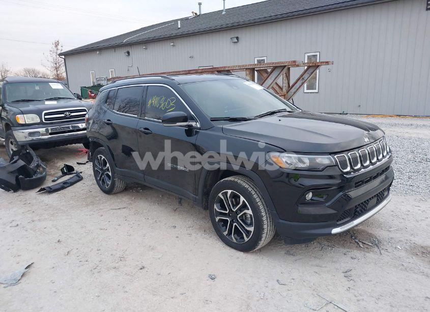 2022 Jeep Compass LIMITED 4X4 (VIN 3C4NJDCB8NT160922) main photo
