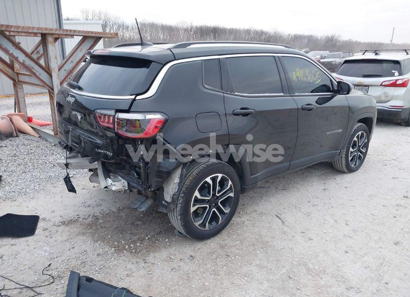 Photo 4 of 2022 Jeep Compass LIMITED 4X4 (VIN 3C4NJDCB8NT160922)