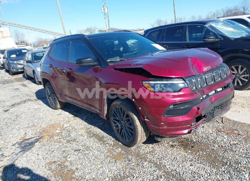 2022 Jeep Compass HIGH ALTITUDE 4X4 (VIN 3C4NJDCB8NT169569) main photo