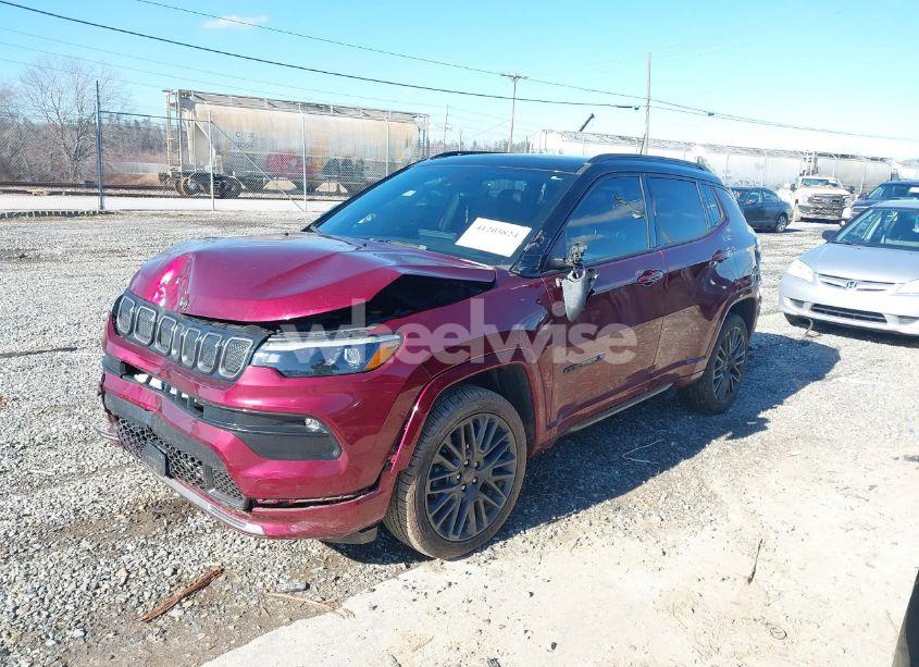 Photo 2 of 2022 Jeep Compass HIGH ALTITUDE 4X4 (VIN 3C4NJDCB8NT169569)