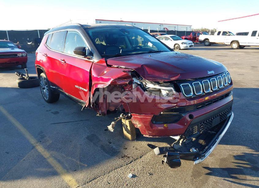2022 Jeep Compass LIMITED 4X4 (VIN 3C4NJDCB8NT175548) main photo