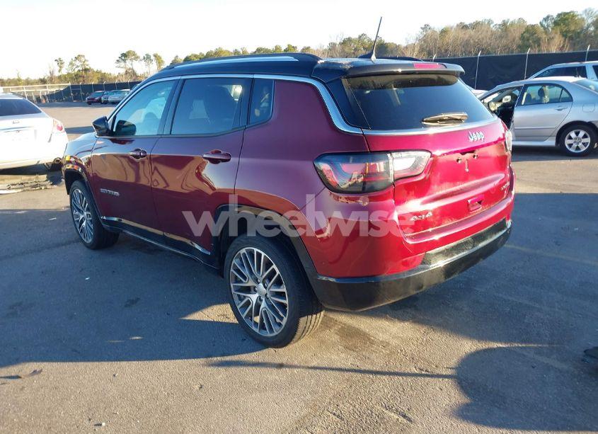 Photo 3 of 2022 Jeep Compass LIMITED 4X4 (VIN 3C4NJDCB8NT175548)