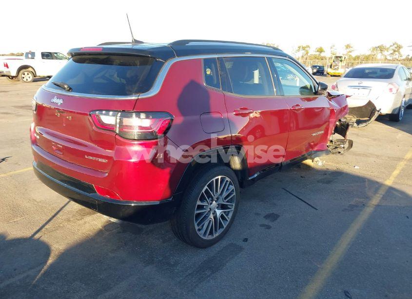 Photo 4 of 2022 Jeep Compass LIMITED 4X4 (VIN 3C4NJDCB8NT175548)