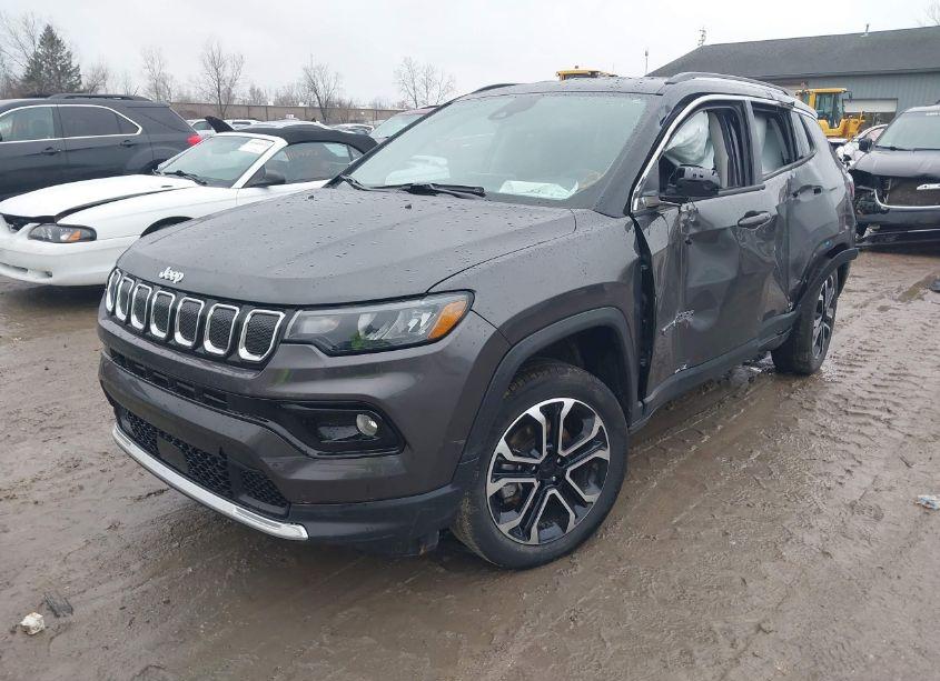 Photo 2 of 2022 Jeep Compass LIMITED 4X4 (VIN 3C4NJDCB8NT186551)