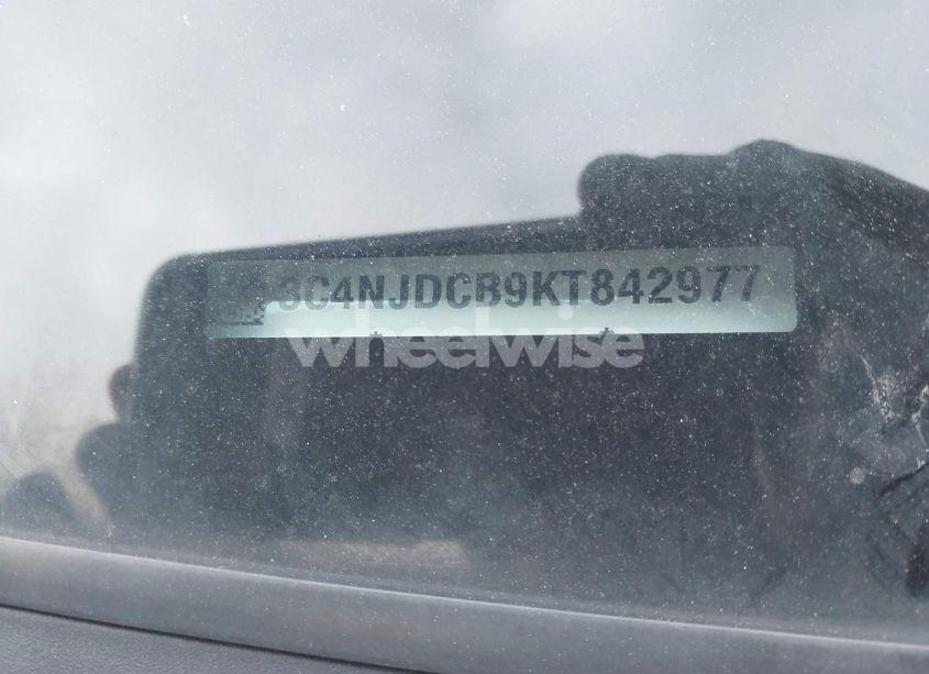 Photo 9 of 2019 Jeep Compass LIMITED 4X4 (VIN 3C4NJDCB9KT842977)