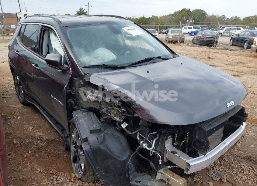 2020 Jeep Compass LIMITED 4X4 (VIN 3C4NJDCB9LT196678) main photo