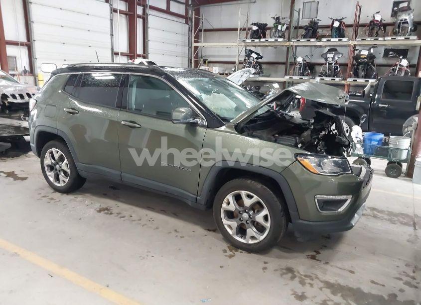 2020 Jeep Compass LIMITED 4X4 (VIN 3C4NJDCB9LT244700) main photo