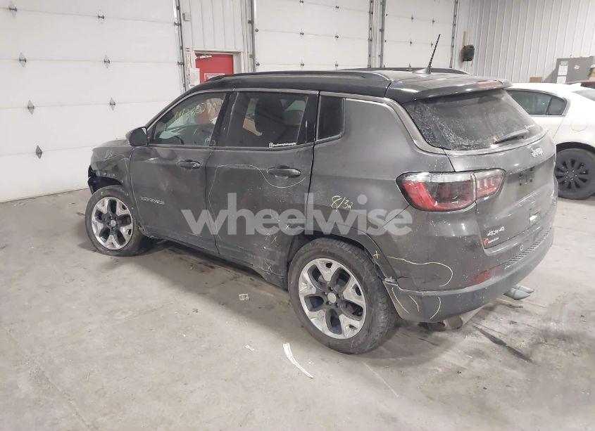 Photo 3 of 2021 Jeep Compass LIMITED 4X4 (VIN 3C4NJDCB9MT543766)