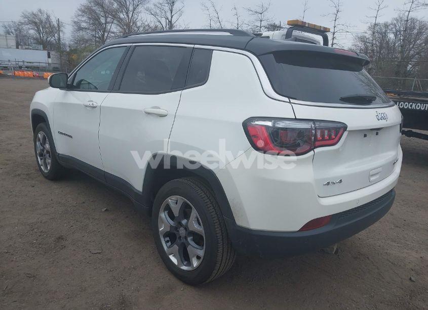 Photo 3 of 2021 Jeep Compass LIMITED 4X4 (VIN 3C4NJDCB9MT556758)