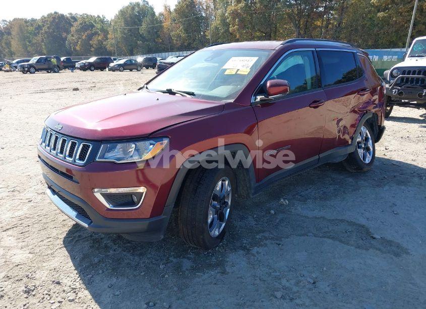 Photo 2 of 2021 Jeep Compass LIMITED 4X4 (VIN 3C4NJDCB9MT561510)