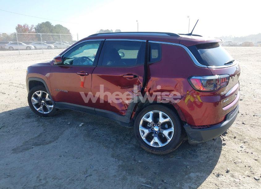Photo 3 of 2021 Jeep Compass LIMITED 4X4 (VIN 3C4NJDCB9MT561510)
