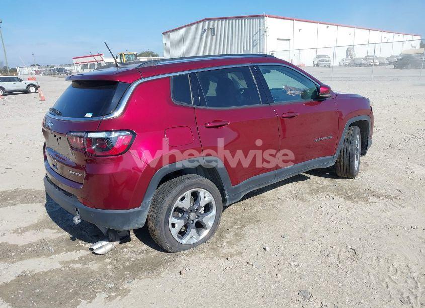 Photo 4 of 2021 Jeep Compass LIMITED 4X4 (VIN 3C4NJDCB9MT561510)