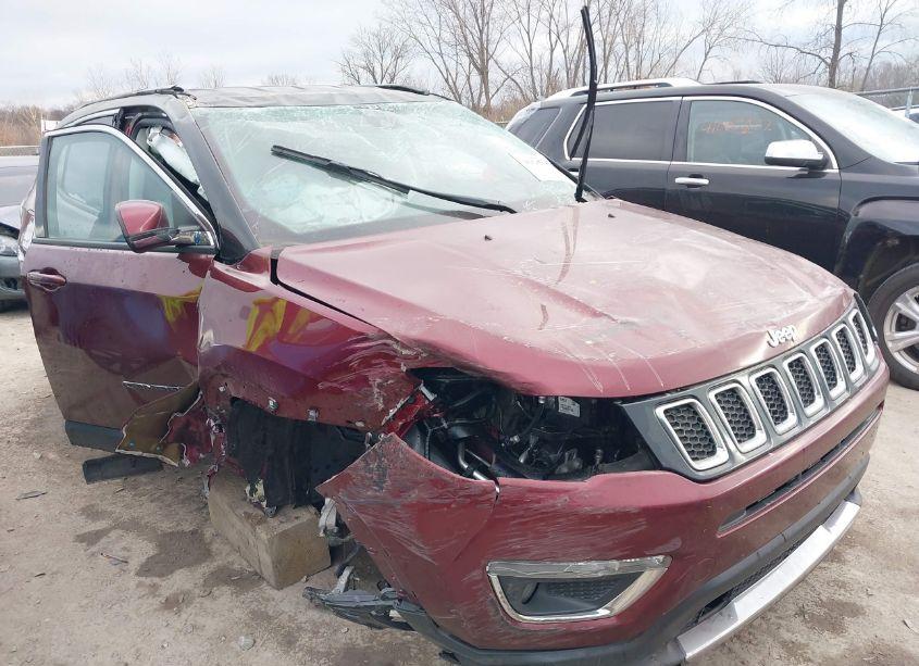 2021 Jeep Compass LIMITED 4X4 (VIN 3C4NJDCB9MT576184) main photo