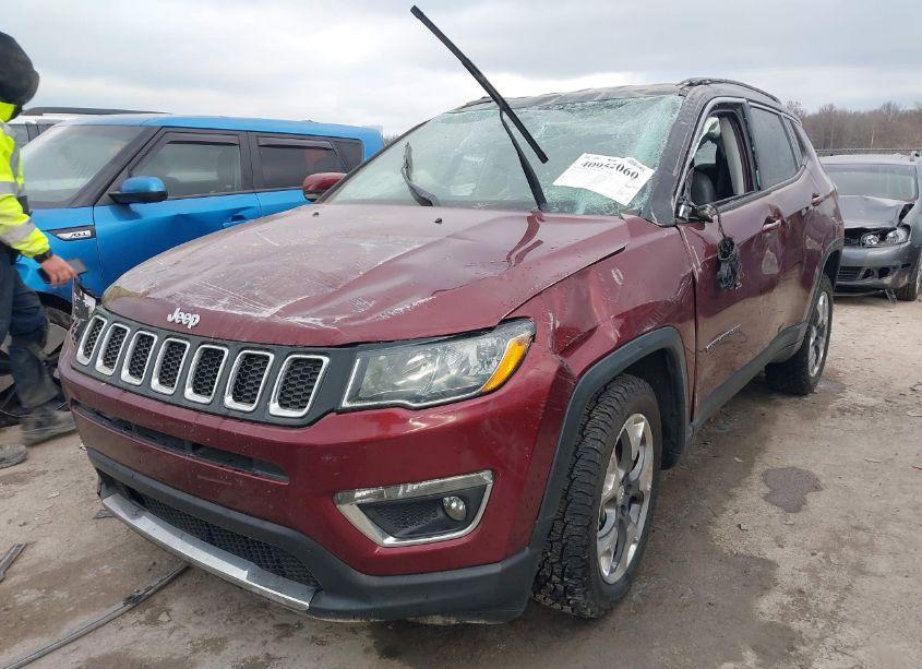 Photo 2 of 2021 Jeep Compass LIMITED 4X4 (VIN 3C4NJDCB9MT576184)