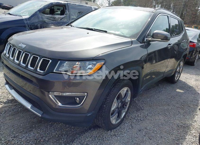 Photo 2 of 2021 Jeep Compass LIMITED 4X4 (VIN 3C4NJDCB9MT603321)