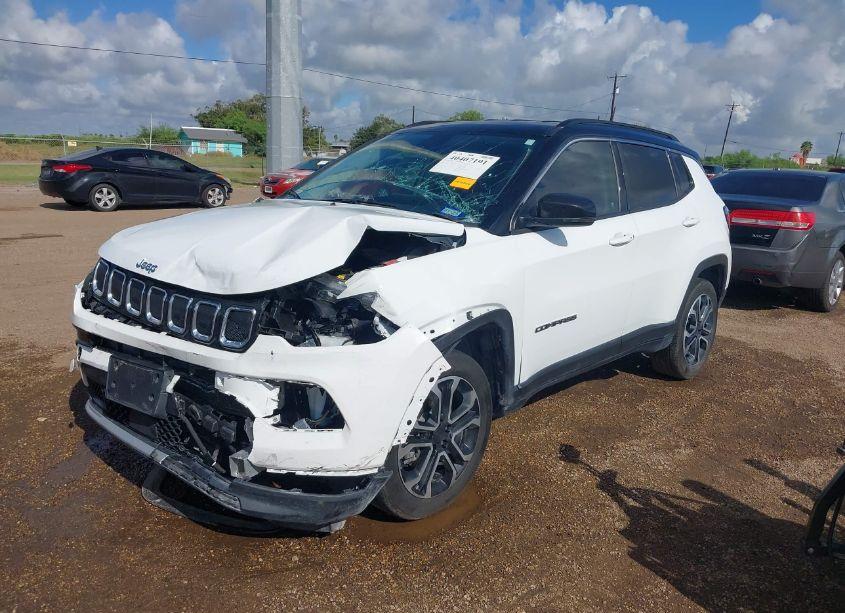 Photo 2 of 2022 Jeep Compass LIMITED 4X4 (VIN 3C4NJDCB9NT213157)