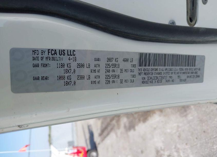 Photo 9 of 2018 Jeep Compass LIMITED 4X4 (VIN 3C4NJDCBXJT354717)