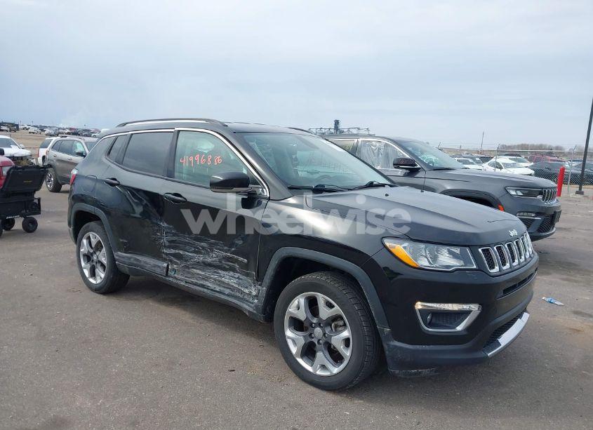 2019 Jeep Compass LIMITED 4X4 (VIN 3C4NJDCBXKT651567) main photo