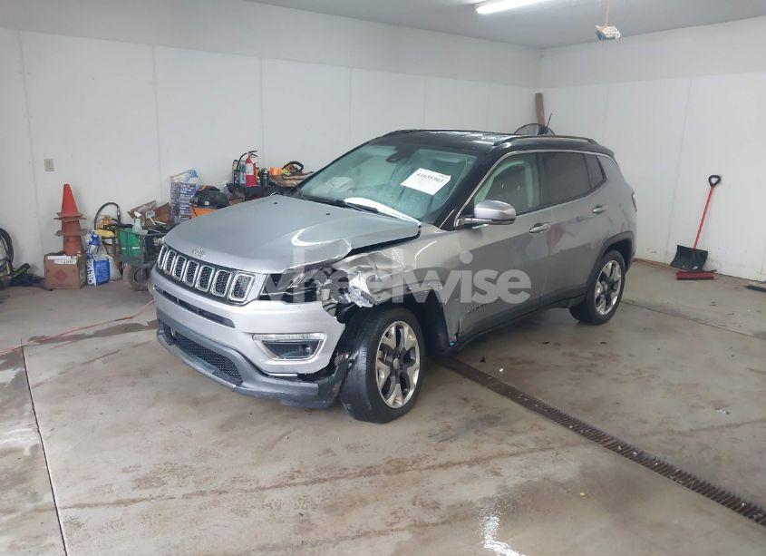 Photo 2 of 2021 Jeep Compass LIMITED 4X4 (VIN 3C4NJDCBXMT539614)