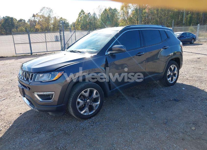 Photo 2 of 2021 Jeep Compass LIMITED 4X4 (VIN 3C4NJDCBXMT539726)