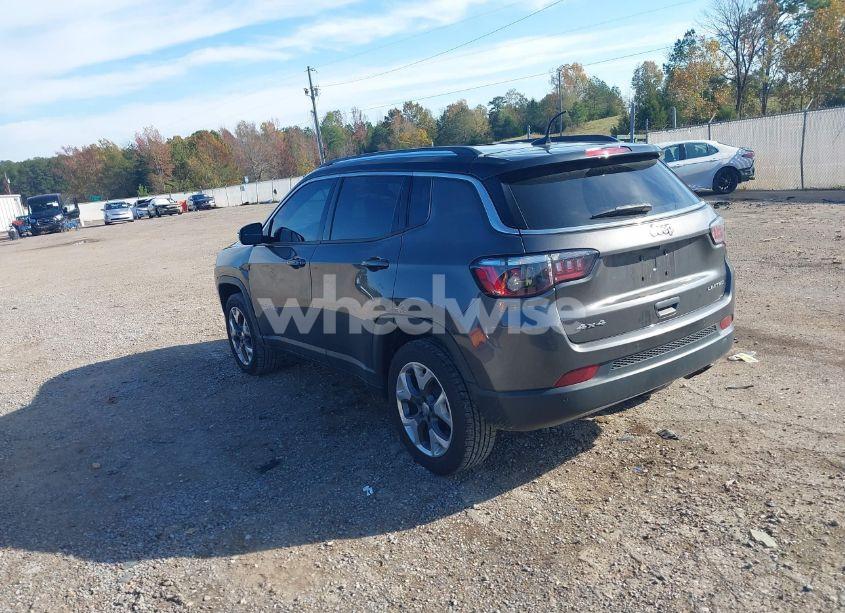 Photo 3 of 2021 Jeep Compass LIMITED 4X4 (VIN 3C4NJDCBXMT539726)