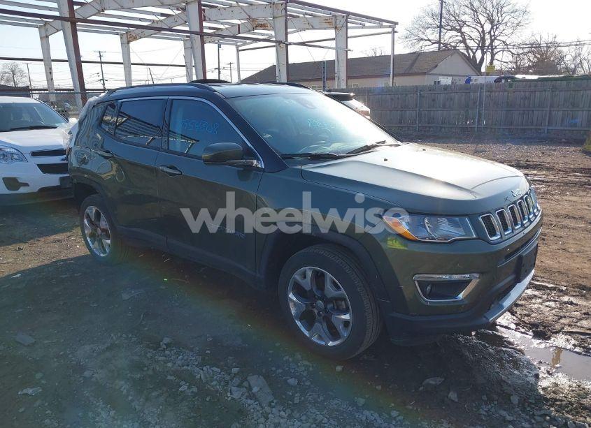 2021 Jeep Compass LIMITED 4X4 (VIN 3C4NJDCBXMT562925) main photo