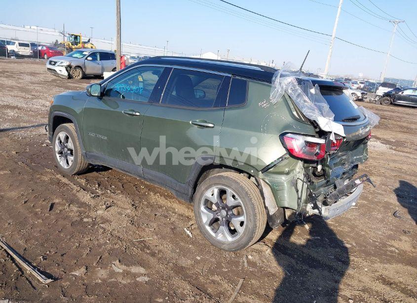 Photo 3 of 2021 Jeep Compass LIMITED 4X4 (VIN 3C4NJDCBXMT562925)