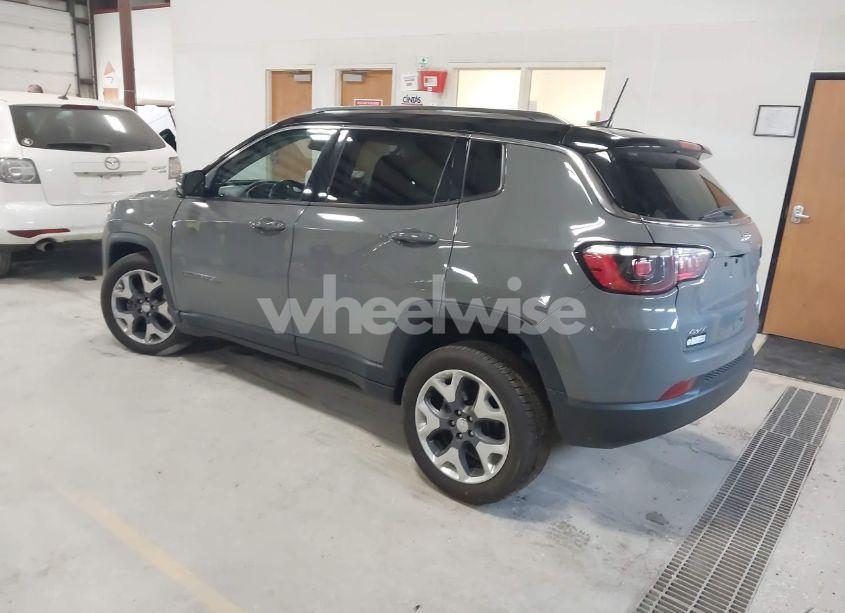 Photo 3 of 2021 Jeep Compass LIMITED 4X4 (VIN 3C4NJDCBXMT596069)