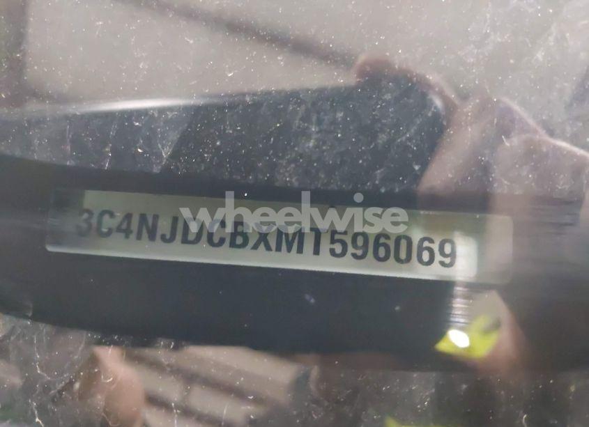 Photo 9 of 2021 Jeep Compass LIMITED 4X4 (VIN 3C4NJDCBXMT596069)