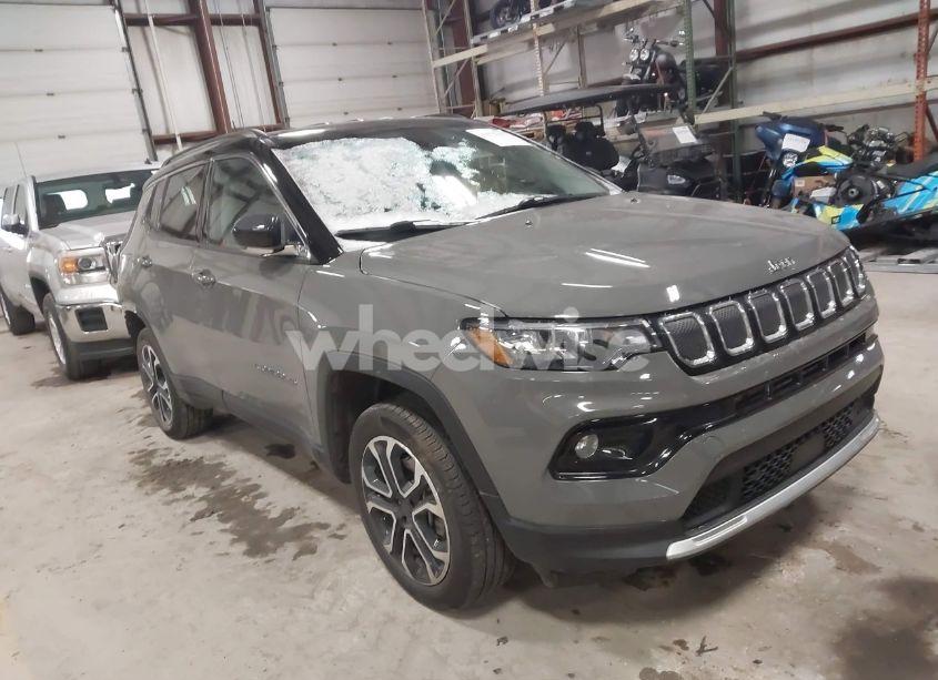 2022 Jeep Compass LIMITED 4X4 (VIN 3C4NJDCBXNT101483) main photo