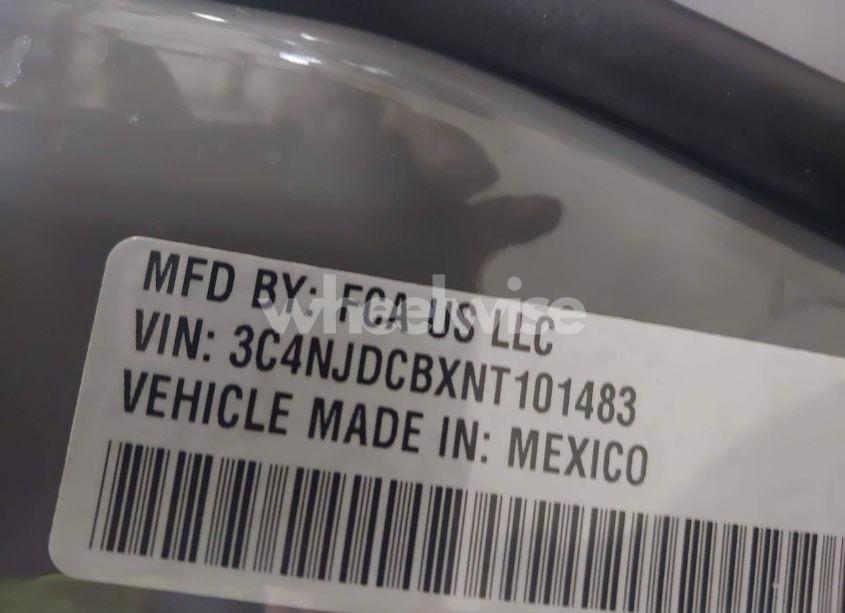 Photo 9 of 2022 Jeep Compass LIMITED 4X4 (VIN 3C4NJDCBXNT101483)