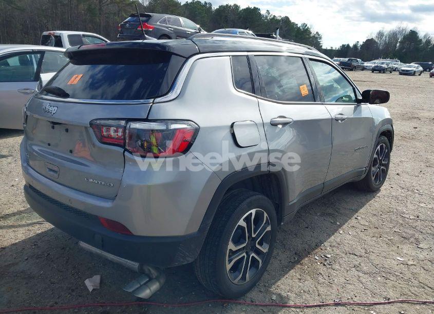 Photo 4 of 2022 Jeep Compass LIMITED 4X4 (VIN 3C4NJDCBXNT158234)