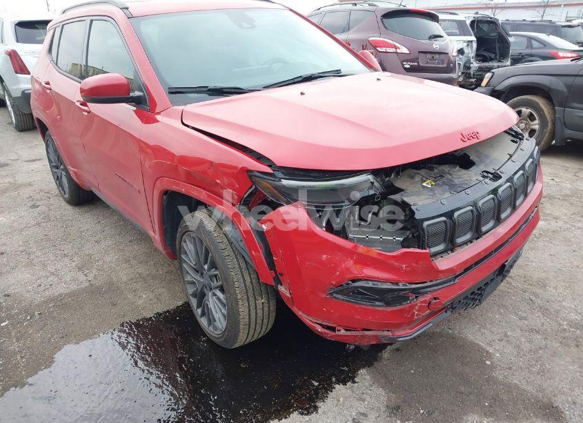 2022 Jeep Compass (RED) EDITION 4X4 (VIN 3C4NJDCBXNT163501) main photo