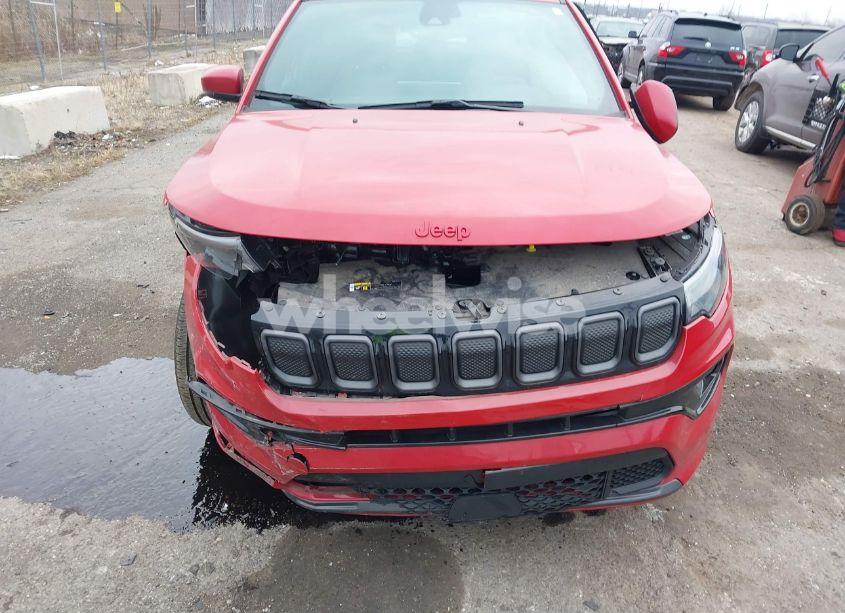 Photo 12 of 2022 Jeep Compass (RED) EDITION 4X4 (VIN 3C4NJDCBXNT163501)