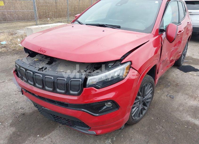 Photo 2 of 2022 Jeep Compass (RED) EDITION 4X4 (VIN 3C4NJDCBXNT163501)