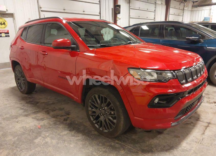 2022 Jeep Compass (RED) EDITION 4X4 (VIN 3C4NJDCBXNT182369) main photo