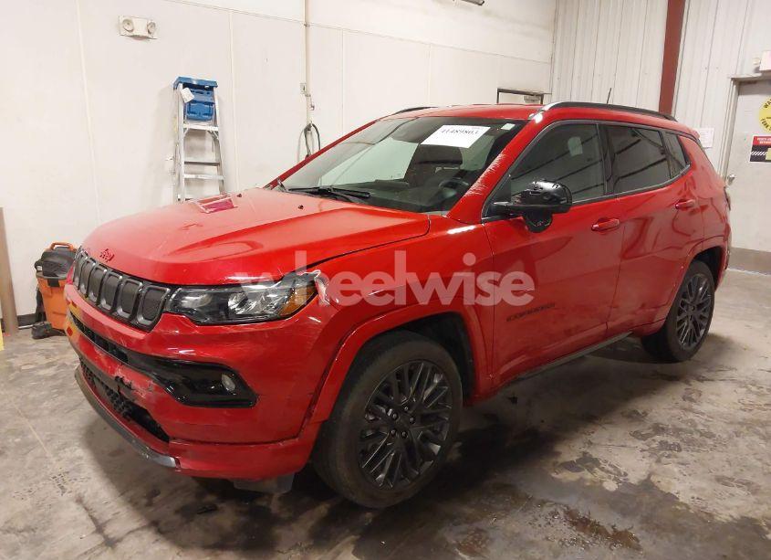 Photo 2 of 2022 Jeep Compass (RED) EDITION 4X4 (VIN 3C4NJDCBXNT182369)