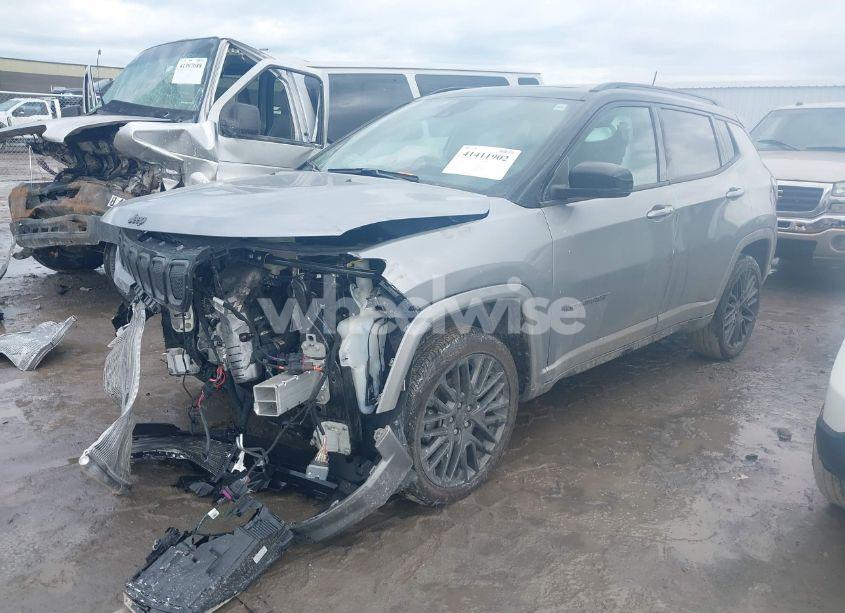 Photo 2 of 2022 Jeep Compass HIGH ALTITUDE 4X4 (VIN 3C4NJDCBXNT209621)