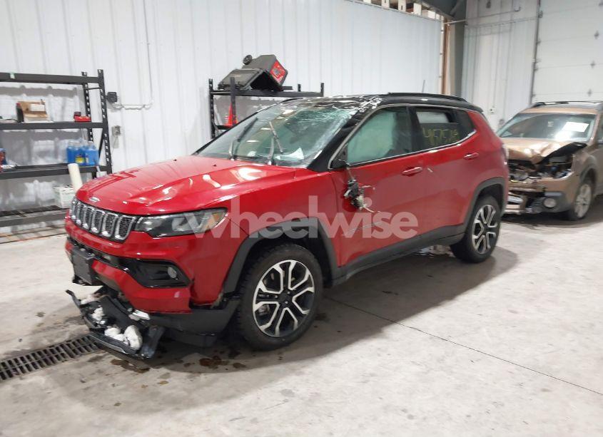 Photo 2 of 2023 Jeep Compass LIMITED 4X4 (VIN 3C4NJDCN0PT514252)