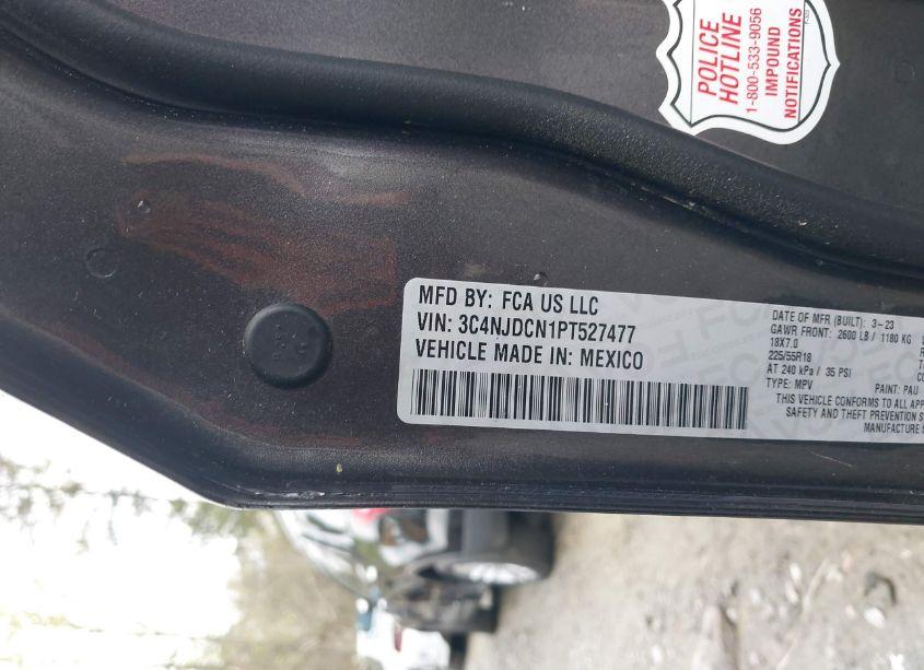 Photo 9 of 2023 Jeep Compass LIMITED 4X4 (VIN 3C4NJDCN1PT527477)