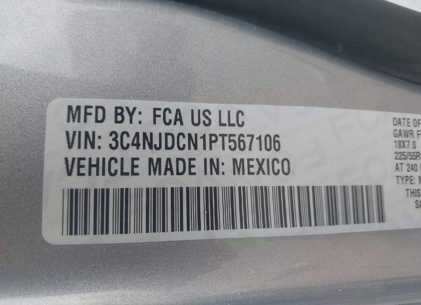 Photo 9 of 2023 Jeep Compass HIGH ALTITUDE 4X4/LIMITED 4X4 (VIN 3C4NJDCN1PT567106)