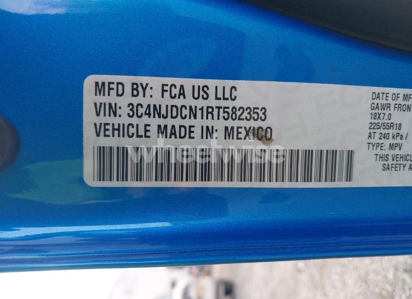 Photo 9 of 2024 Jeep Compass LIMITED 4X4 (VIN 3C4NJDCN1RT582353)