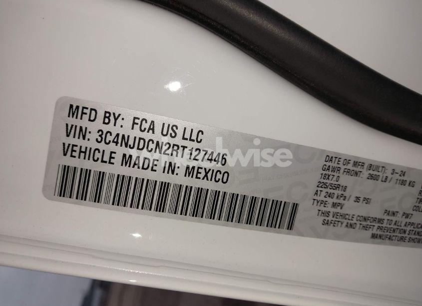 Photo 9 of 2024 Jeep Compass LIMITED 4X4 (VIN 3C4NJDCN2RT127446)