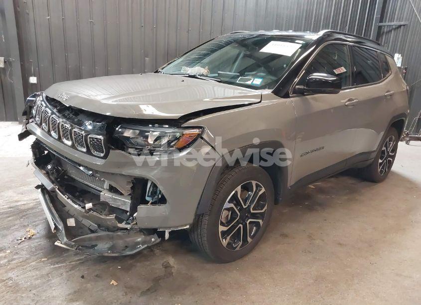 Photo 2 of 2023 Jeep Compass LIMITED 4X4 (VIN 3C4NJDCN3PT540229)