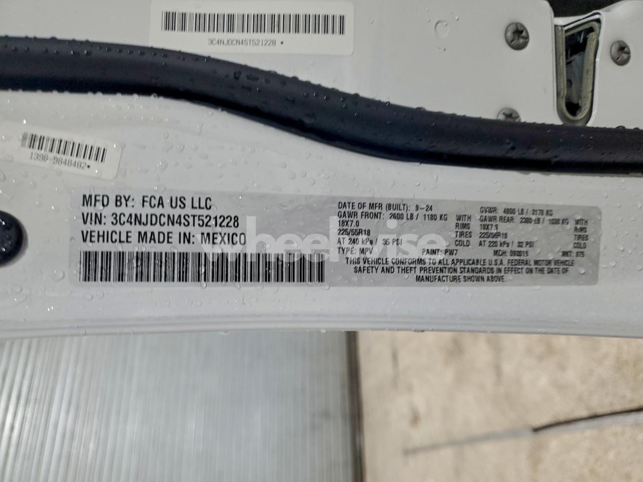 Photo 13 of 2025 JEEP COMPASS LIMITED (VIN 3C4NJDCN4ST521228)