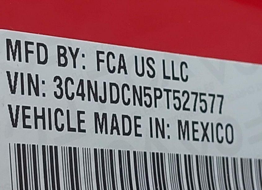 Photo 9 of 2023 Jeep Compass (RED) EDITION 4X4 (VIN 3C4NJDCN5PT527577)