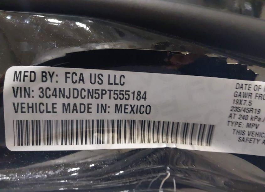 Photo 9 of 2023 Jeep Compass LIMITED 4X4 (VIN 3C4NJDCN5PT555184)