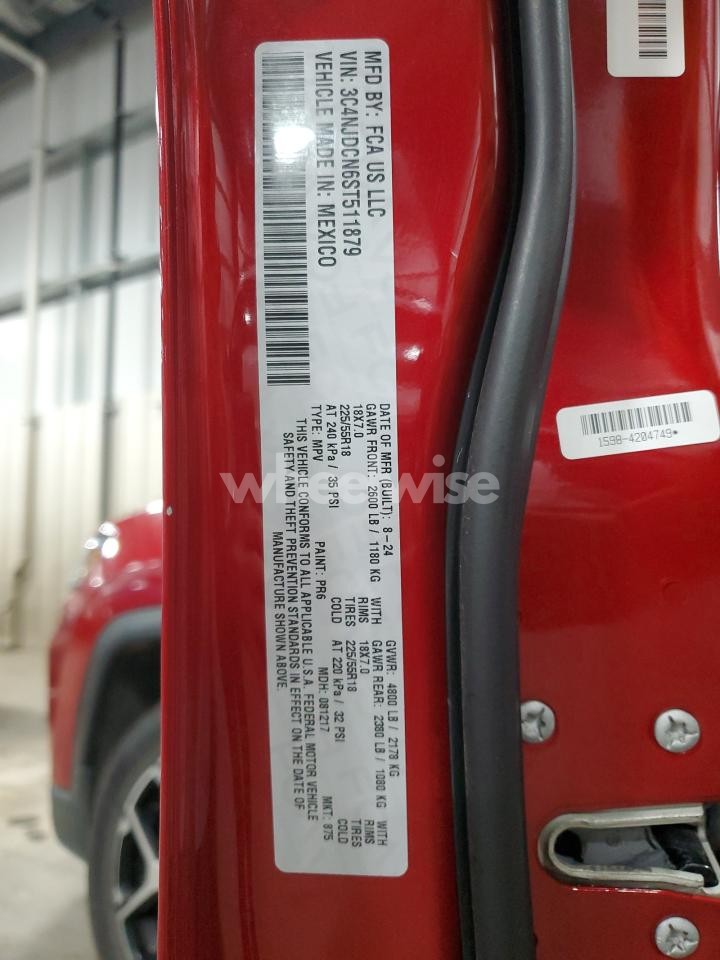 Photo 13 of 2025 JEEP COMPASS LIMITED (VIN 3C4NJDCN6ST511879)